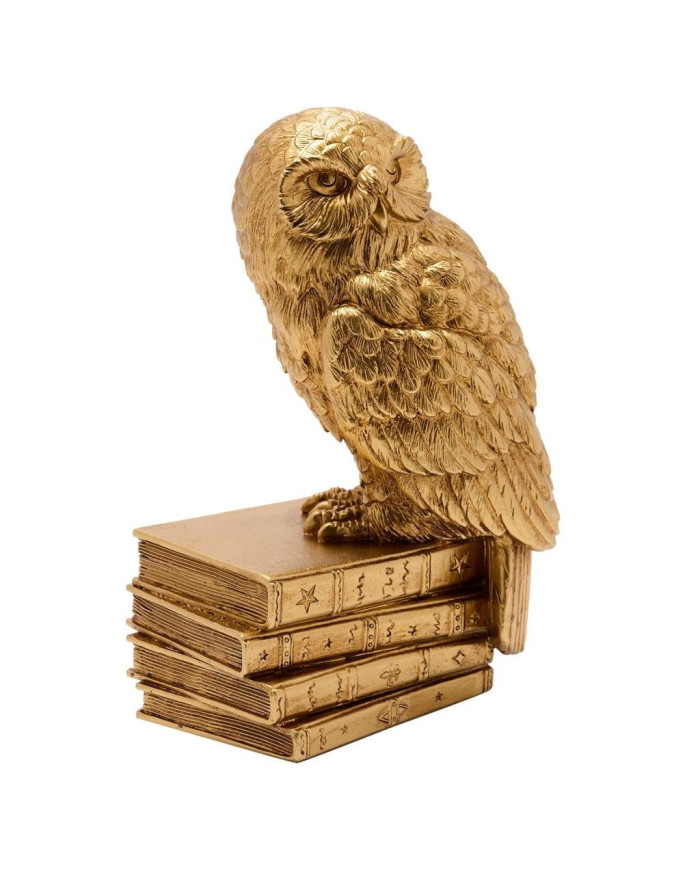 HARRY POTTER - Hedwige - Figurine Doré 20cm