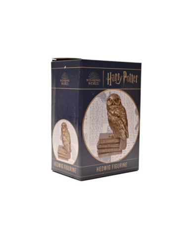 HARRY POTTER - Hedwige - Figurine Doré 20cm