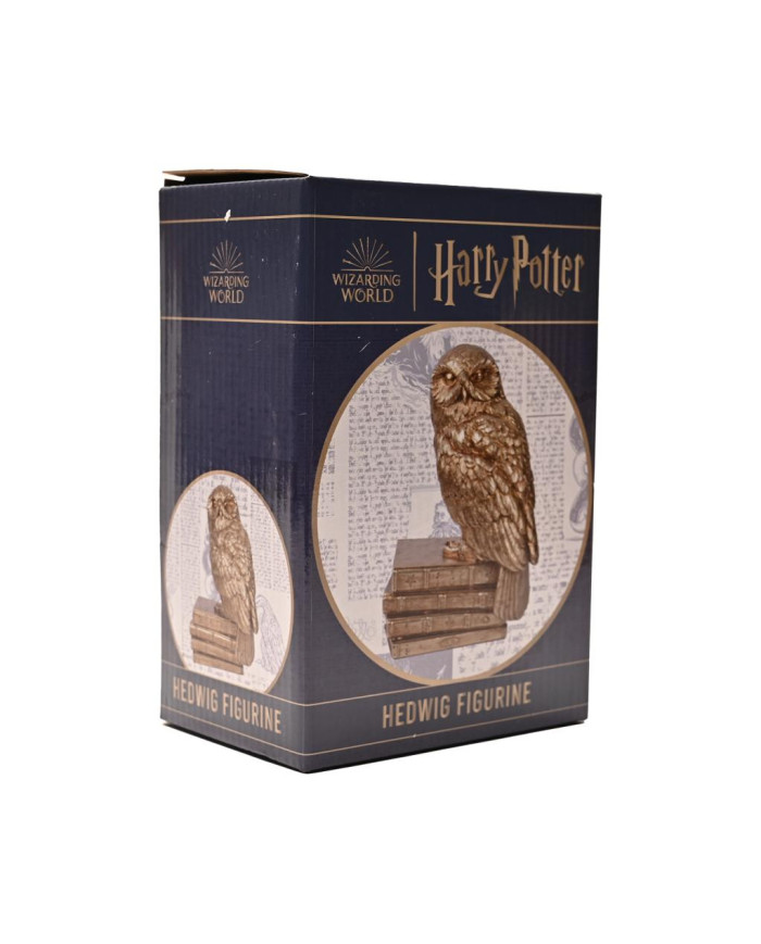 HARRY POTTER - Hedwige - Figurine Doré 20cm