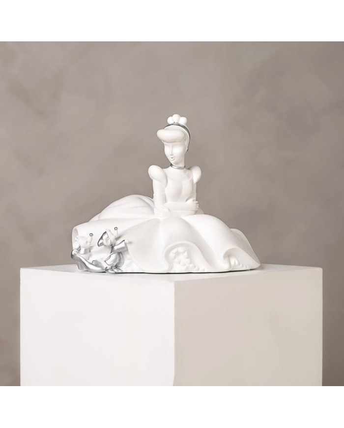 DISNEY - 'White&Silver' - Cendrillon - Tirelire - 14cm