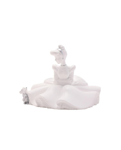 DISNEY - 'White&Silver' - Cendrillon - Tirelire - 14cm