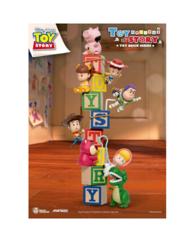 TOY STORY - Toy Brick Series - Set 8 Figurine Mini Egg Attack 7cm