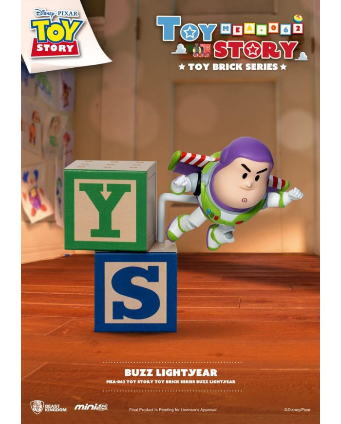 TOY STORY - Toy Brick Series - Set 8 Figurine Mini Egg Attack 7cm