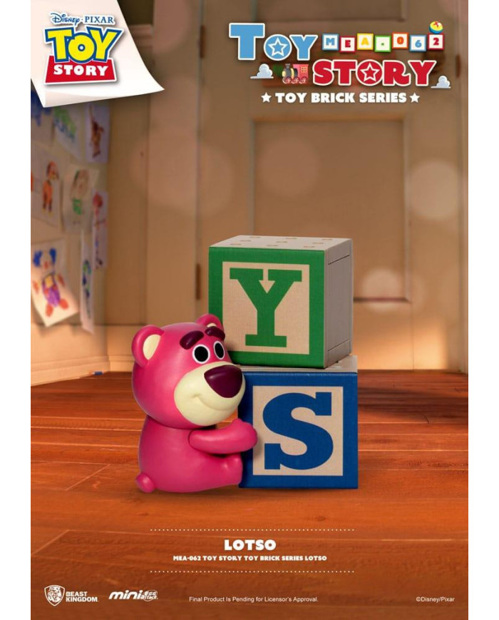 TOY STORY - Toy Brick Series - Set 8 Figurine Mini Egg Attack 7cm