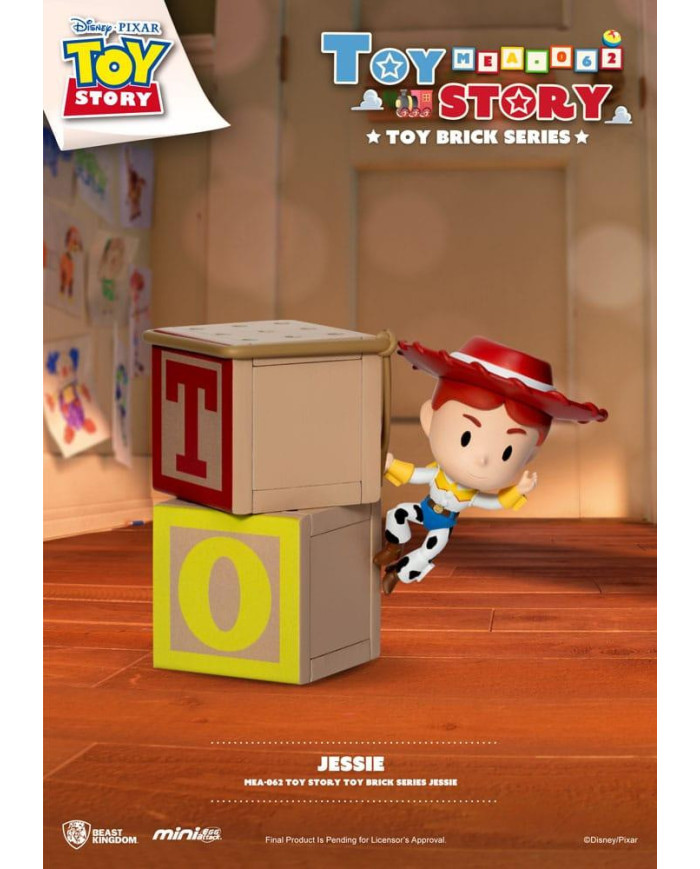 TOY STORY - Toy Brick Series - Set 8 Figurine Mini Egg Attack 7cm