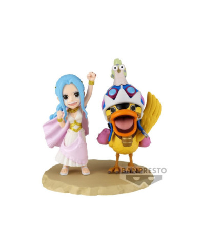 ONE PIECE - Nefel Tari Vivi & Karoo - Figurine WCF Log Stories 7cm