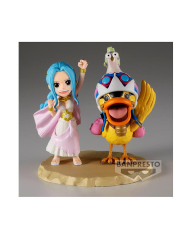 ONE PIECE - Nefel Tari Vivi & Karoo - Figurine WCF Log Stories 7cm