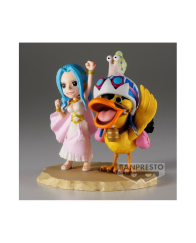ONE PIECE - Nefel Tari Vivi & Karoo - Figurine WCF Log Stories 7cm