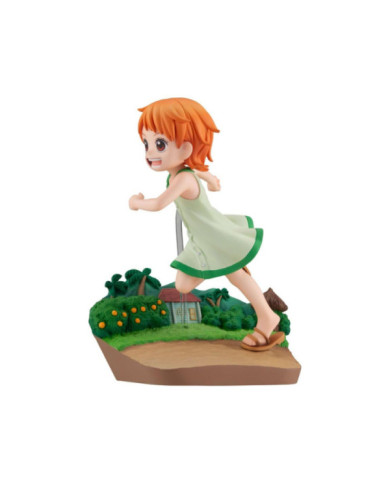ONE PIECE - Nami "Run Run Run" - Statuette G.E.M. 11cm