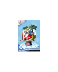 LILO & STITCH - Stitch Racing Car - Diorama D-Stage 14.6cm
