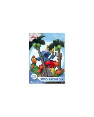 LILO & STITCH - Stitch Racing Car - Diorama D-Stage 14.6cm
