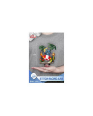 LILO & STITCH - Stitch Racing Car - Diorama D-Stage 14.6cm