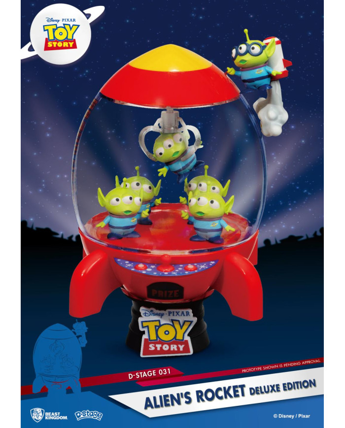 TOY STORY - Alien's Rocket "Deluxe Edition" - Diorama D-Stage 15cm
