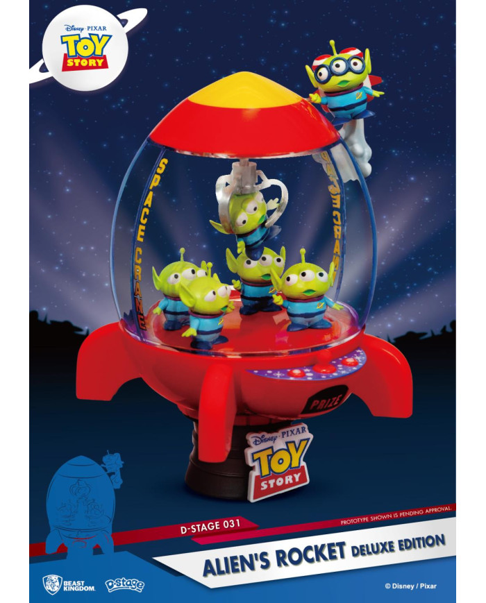 TOY STORY - Alien's Rocket "Deluxe Edition" - Diorama D-Stage 15cm