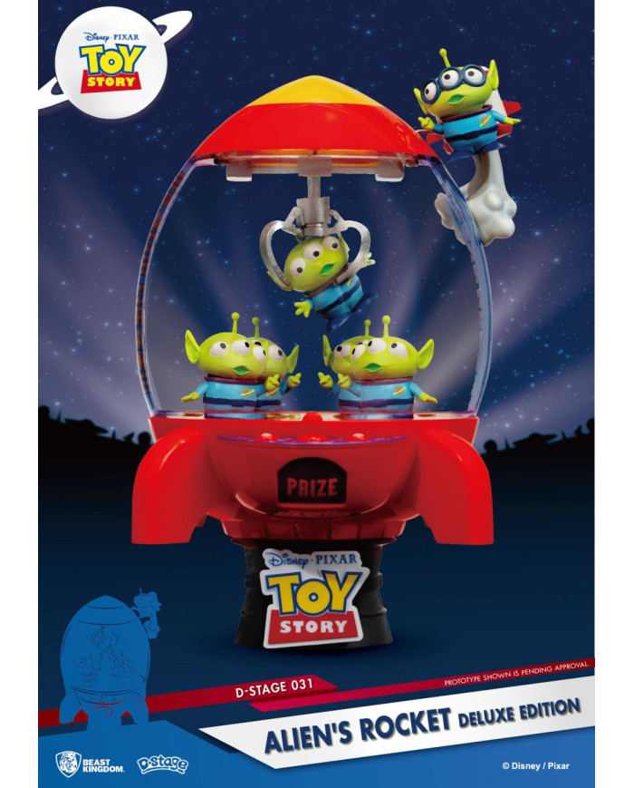 TOY STORY - Alien's Rocket "Deluxe Edition" - Diorama D-Stage 15cm