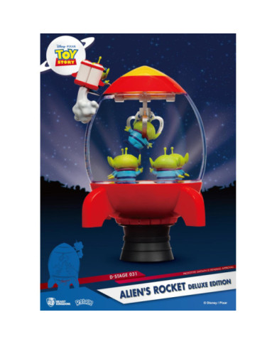 TOY STORY - Alien's Rocket "Deluxe Edition" - Diorama D-Stage 15cm
