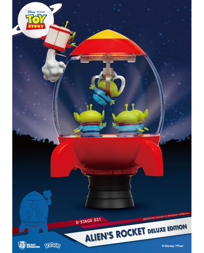 TOY STORY - Alien's Rocket "Deluxe Edition" - Diorama D-Stage 15cm
