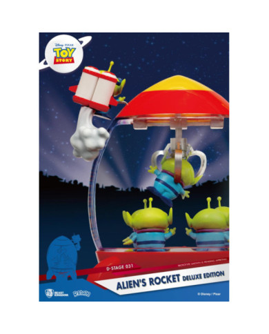 TOY STORY - Alien's Rocket "Deluxe Edition" - Diorama D-Stage 15cm