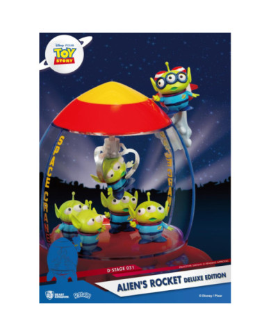 TOY STORY - Alien's Rocket "Deluxe Edition" - Diorama D-Stage 15cm