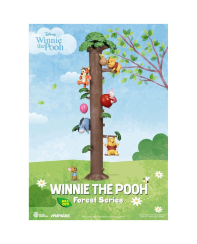 WINNIE L'OURSON - Forest Series - Set 6 Statuette Mini Egg Attack 12cm