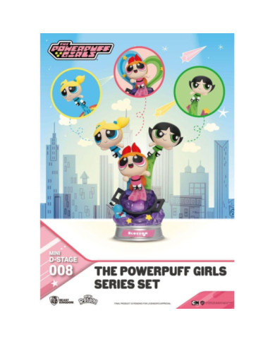 LES SUPERS NANAS - Figurine Mini Diorama 12cm assortiment x6