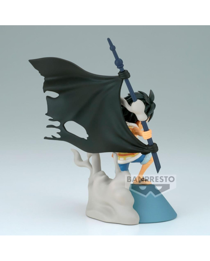 ONE PIECE - Monkey D. Luffy - Figurine WCF-Log Stories 8cm