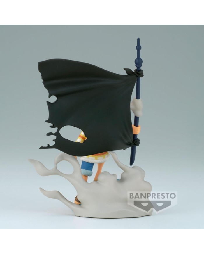 ONE PIECE - Monkey D. Luffy - Figurine WCF-Log Stories 8cm