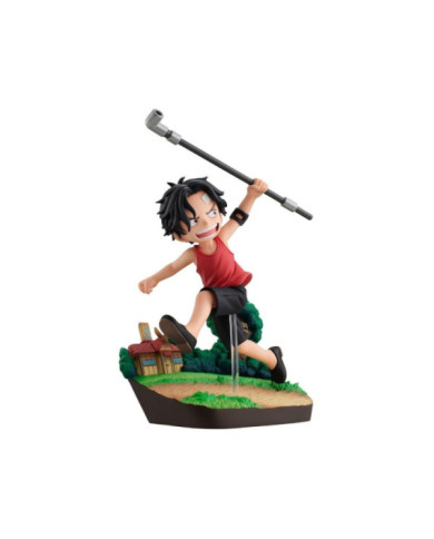 ONE PIECE - Portgas D. Ace "Run Run Run" - Statuette G.E.M. 13cm