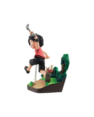 ONE PIECE - Portgas D. Ace "Run Run Run" - Statuette G.E.M. 13cm