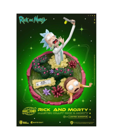 RICK ET MORTY - Rick et Morty - Statuette Master Craft 42cm