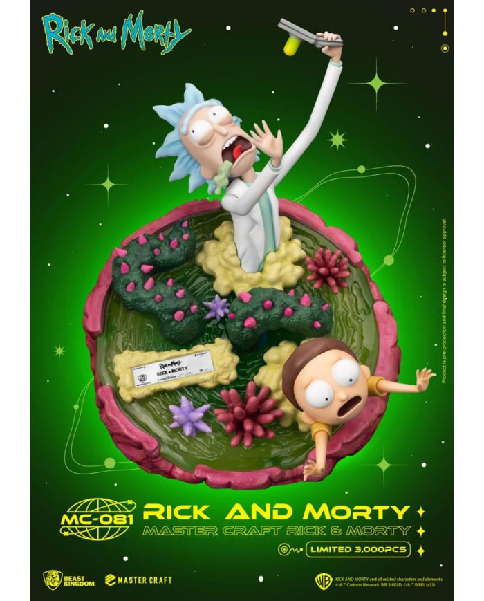 RICK ET MORTY - Rick et Morty - Statuette Master Craft 42cm