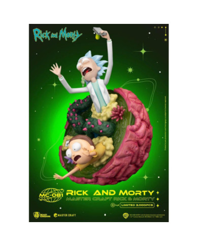 RICK ET MORTY - Rick et Morty - Statuette Master Craft 42cm