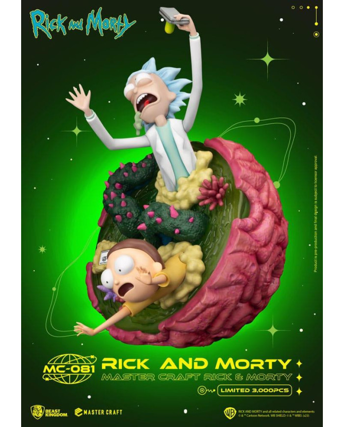 RICK ET MORTY - Rick et Morty - Statuette Master Craft 42cm