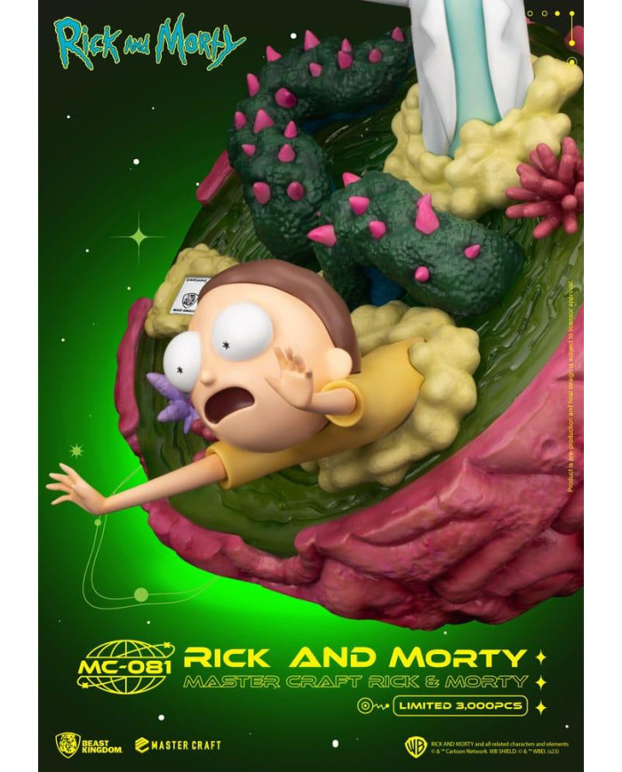 RICK ET MORTY - Rick et Morty - Statuette Master Craft 42cm