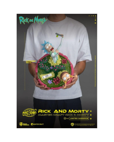 RICK ET MORTY - Rick et Morty - Statuette Master Craft 42cm