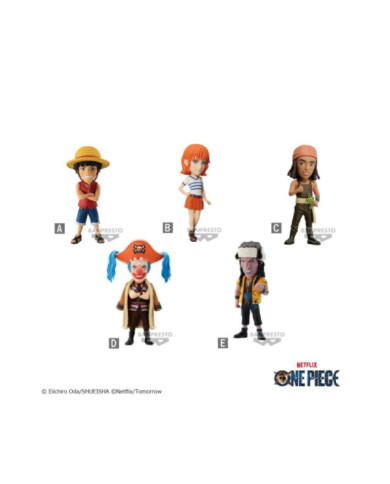 ONE PIECE NETFLIX - WCF Vol.1 - Assortiments 12 Figurine 7cm