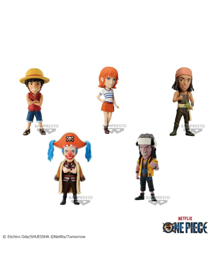 ONE PIECE NETFLIX - WCF Vol.1 - Assortiments 12 Figurine 7cm