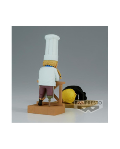ONE PIECE - Sanji & Zeff - Figurine WCF Log Stories 8cm