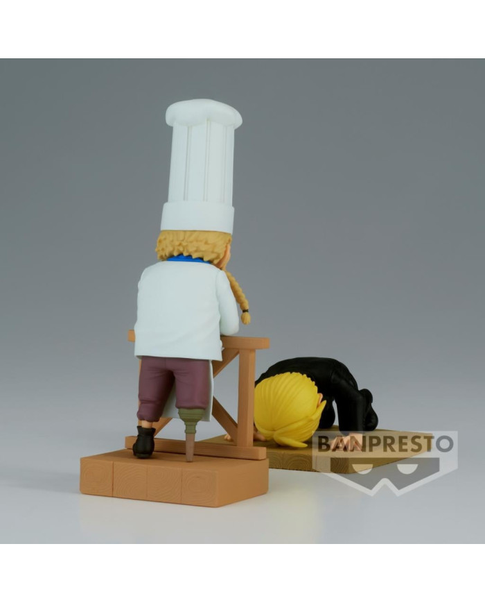 ONE PIECE - Sanji & Zeff - Figurine WCF Log Stories 8cm