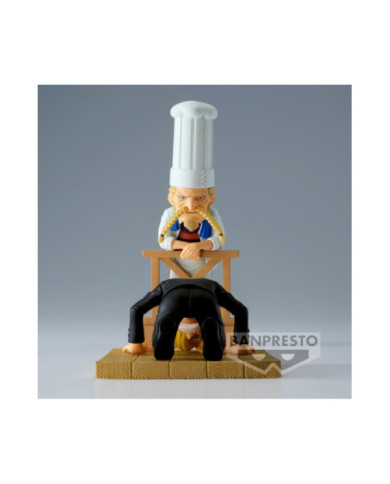 ONE PIECE - Sanji & Zeff - Figurine WCF Log Stories 8cm