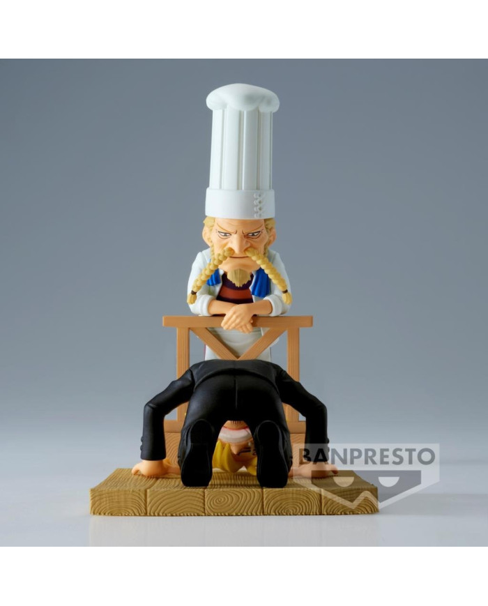 ONE PIECE - Sanji & Zeff - Figurine WCF Log Stories 8cm