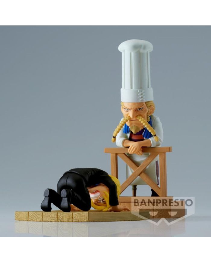 ONE PIECE - Sanji & Zeff - Figurine WCF Log Stories 8cm