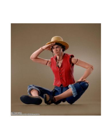 ONE PIECE NETFLIX - Monkey D.Luffy - Figurine S.H. Figuarts 14cm