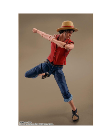 ONE PIECE NETFLIX - Monkey D.Luffy - Figurine S.H. Figuarts 14cm