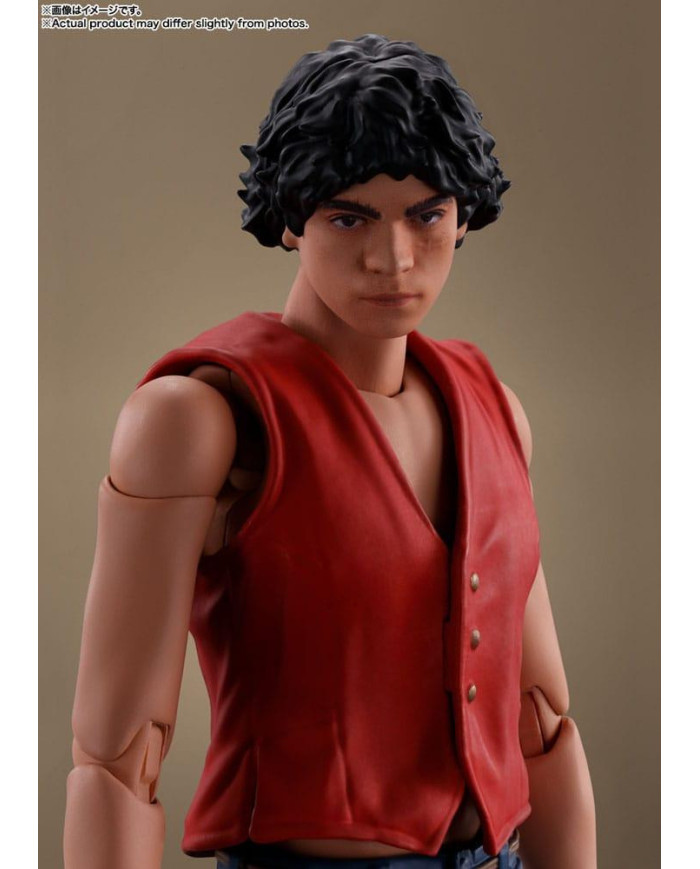 ONE PIECE NETFLIX - Monkey D.Luffy - Figurine S.H. Figuarts 14cm