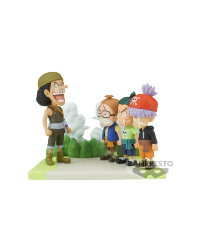 ONE PIECE - Usopp Pirates - Figurine WCF-Log Stories 7cm