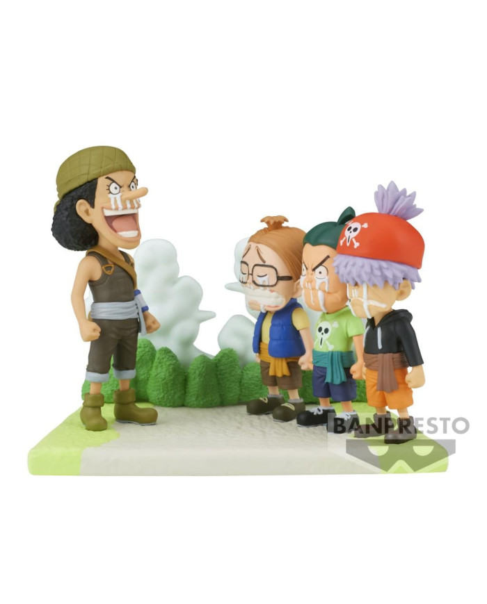 ONE PIECE - Usopp Pirates - Figurine WCF-Log Stories 7cm