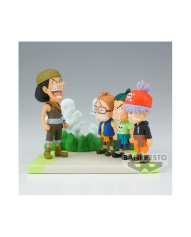 ONE PIECE - Usopp Pirates - Figurine WCF-Log Stories 7cm