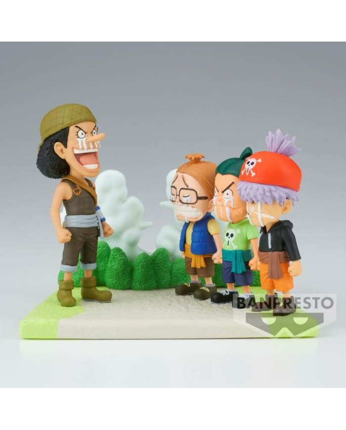 ONE PIECE - Usopp Pirates - Figurine WCF-Log Stories 7cm