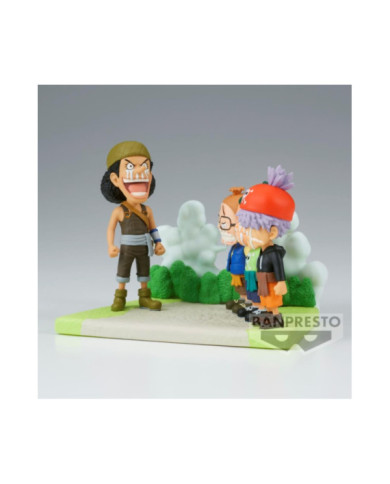 ONE PIECE - Usopp Pirates - Figurine WCF-Log Stories 7cm